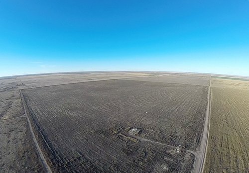 TRACT 2 - REAL ESTATE & MINERAL AUCTION - 640+/- ACRES & PRODUCING MINERALS OFFERED IN 8 TRACTS IN MORTON COUNTY, KANSAS